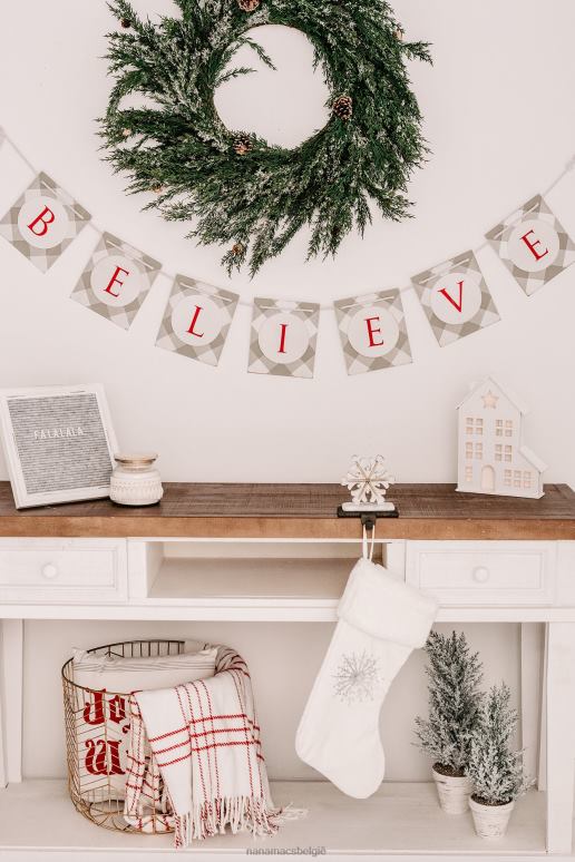 grijs wit geloof houten slinger NanaMacs HPTT4546