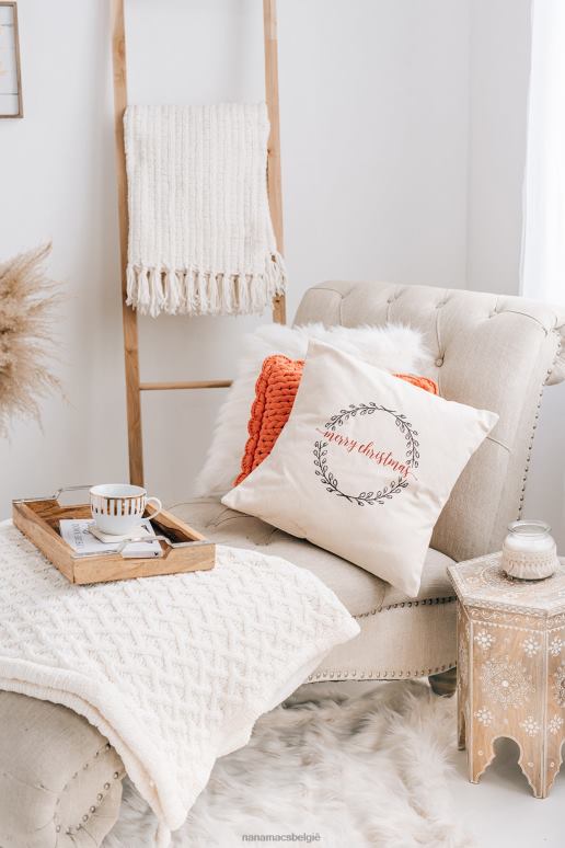 kerst krans vrolijk kerstmiscanvas sierkussen NanaMacs HPTT4556