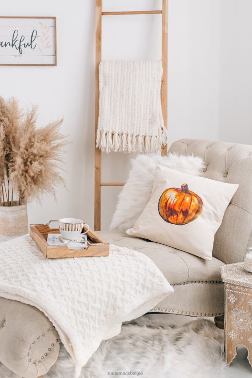 pompoen pompoen canvas sierkussen NanaMacs HPTT4559