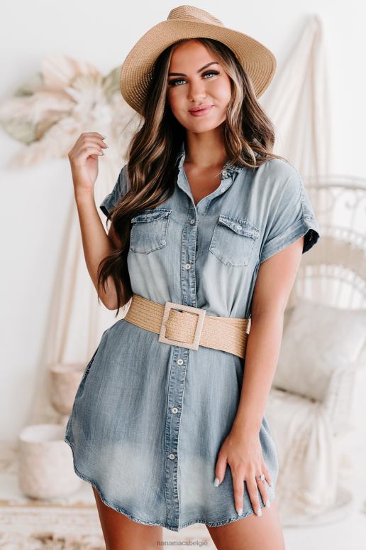 khaki stijl legacy geweven parel gesp riem NanaMacs HPTT4467