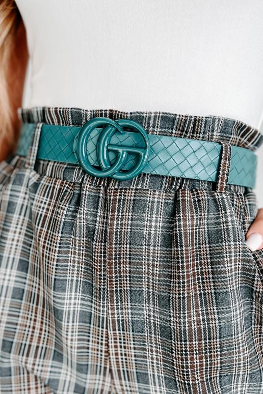 wintertaling oproep om monochromatische geweven geweven riem te verzamelen NanaMacs HPTT4458