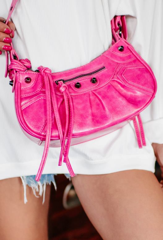 fuchsia rijg je langs een portemonnee van kunstleer NanaMacs HPTT4500