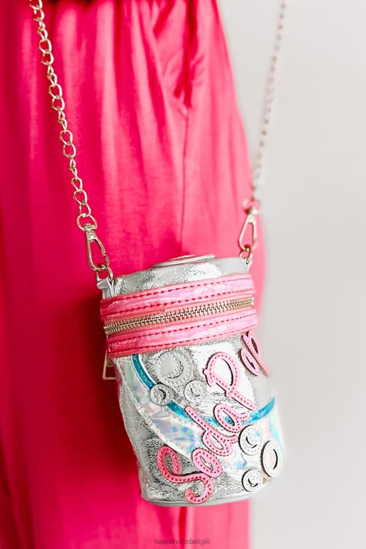 zilver koolzuurhoudende schattigheid frisdrank crossbody NanaMacs HPTT4502