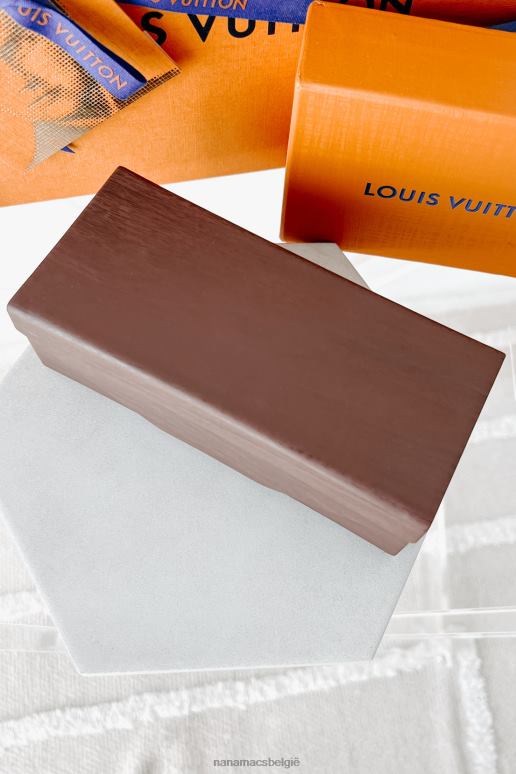 donker hout magnetische zonnebrilhouder van imitatiehout NanaMacs HPTT4447