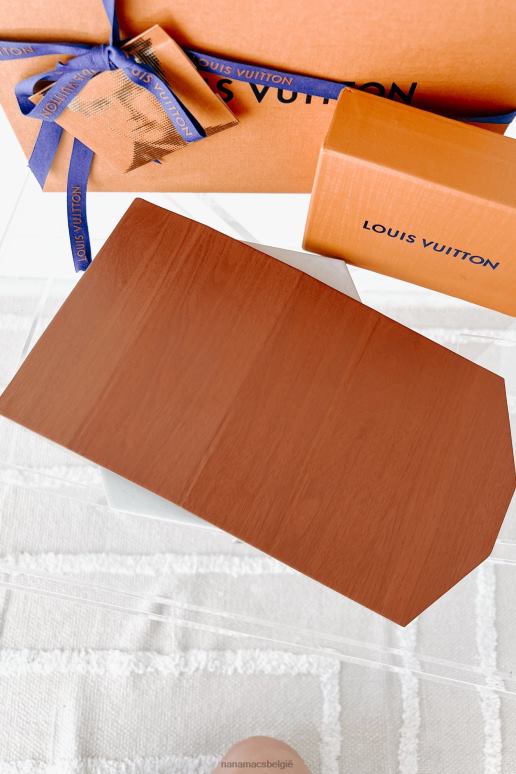 gemiddeld hout magnetische zonnebrilhouder van imitatiehout NanaMacs HPTT4446