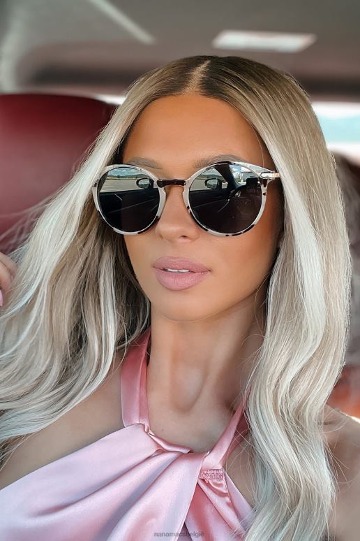 java schildpad/zwart don't look now ronde zonnebril met tortoise montuur NanaMacs HPTT3561