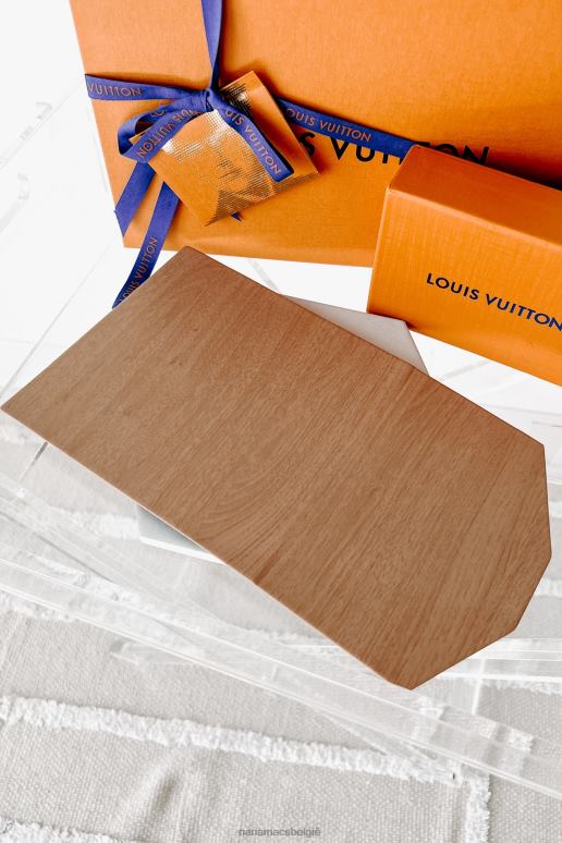 licht hout magnetische zonnebrilhouder van imitatiehout NanaMacs HPTT4445