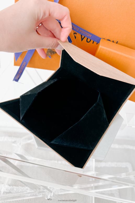 licht hout magnetische zonnebrilhouder van imitatiehout NanaMacs HPTT4445