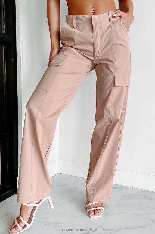 karamel op de uitkijk cargo broek NanaMacs HPTT3080