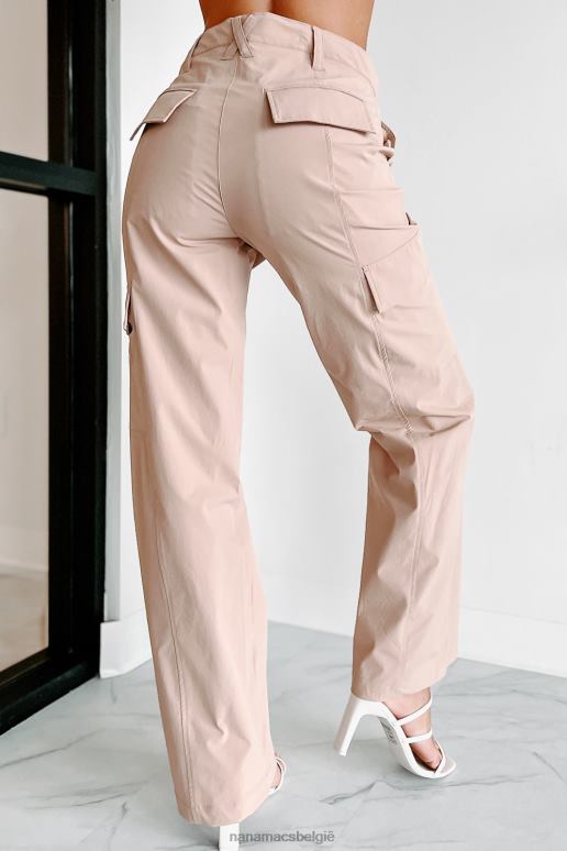 karamel op de uitkijk cargo broek NanaMacs HPTT3080
