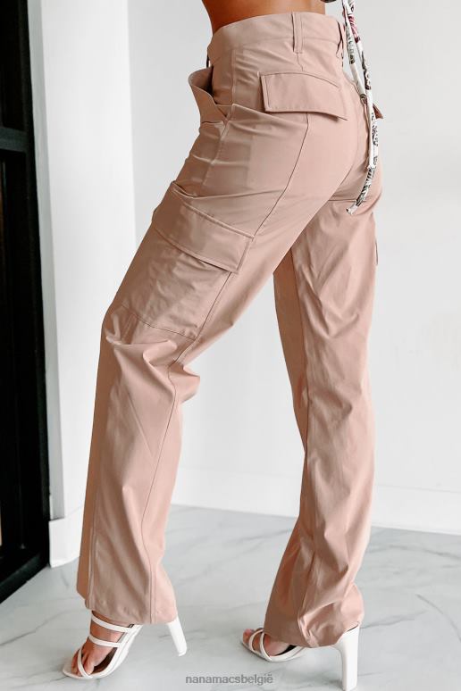 karamel op de uitkijk cargo broek NanaMacs HPTT3080