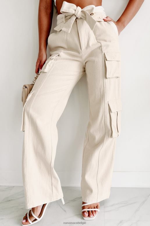 room Country retreat cargobroek met hoge taille NanaMacs HPTT3025