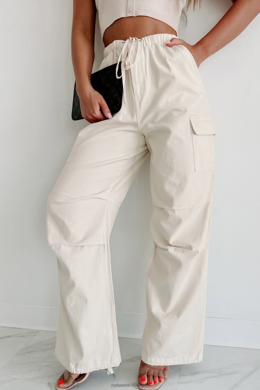 room aan het werk gaan met een cargobroek met trekkoord NanaMacs HPTT3131