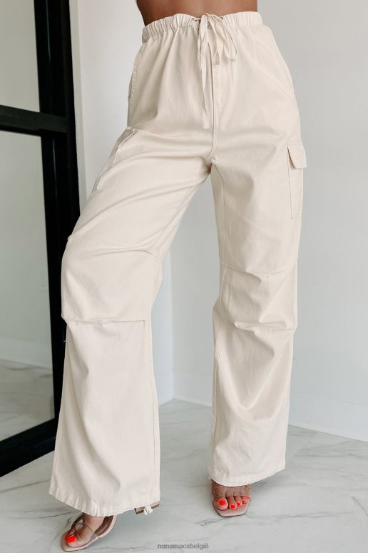 room aan het werk gaan met een cargobroek met trekkoord NanaMacs HPTT3131