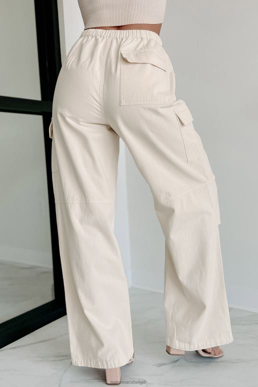 room aan het werk gaan met een cargobroek met trekkoord NanaMacs HPTT3131