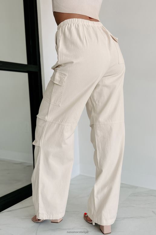 room aan het werk gaan met een cargobroek met trekkoord NanaMacs HPTT3131