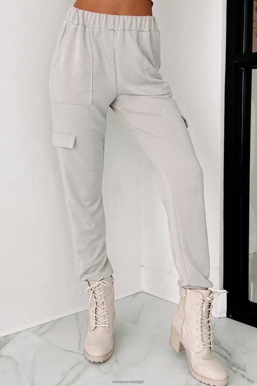 taupe/grijs om het rustige joggers te houden NanaMacs HPTT3081