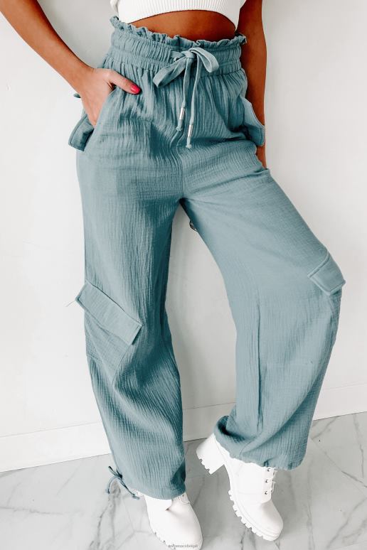 wintertaling gwendolyn hoog getailleerde linnen broek NanaMacs HPTT3093