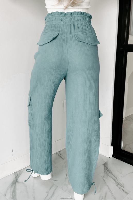 wintertaling gwendolyn hoog getailleerde linnen broek NanaMacs HPTT3093