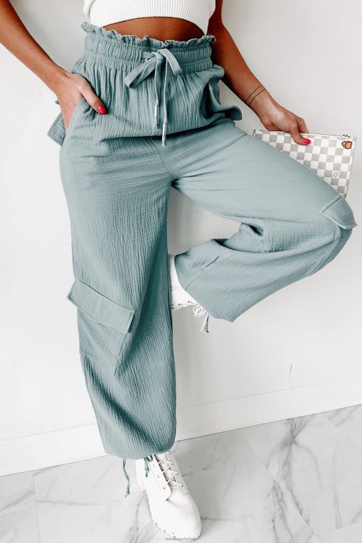 wintertaling gwendolyn hoog getailleerde linnen broek NanaMacs HPTT3093