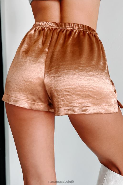 bruine suiker het verschil kennen satijnen korte broek NanaMacs HPTT2829