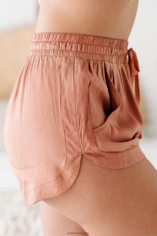 gember altijd zorgeloze shorts met dolfijnzoom NanaMacs HPTT2995