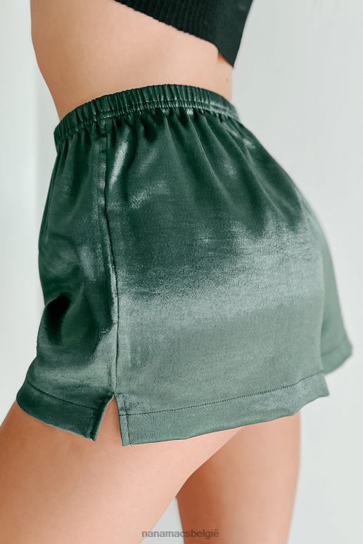 jagersgroen het verschil kennen satijnen korte broek NanaMacs HPTT2823