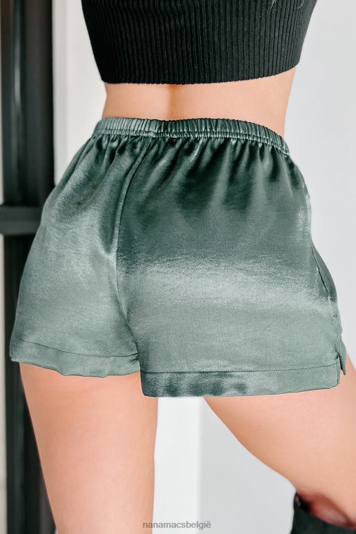 jagersgroen het verschil kennen satijnen korte broek NanaMacs HPTT2823