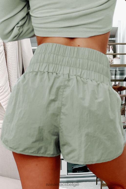 verstandig rennend door je hoofd gesmokte gevoerde active short NanaMacs HPTT2963