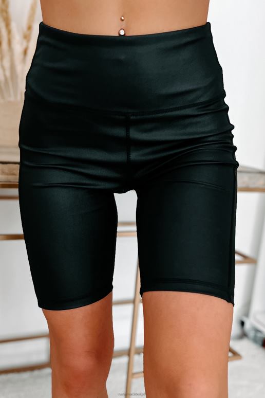 zwart challenge me bikershort met hoge taille NanaMacs HPTT3366