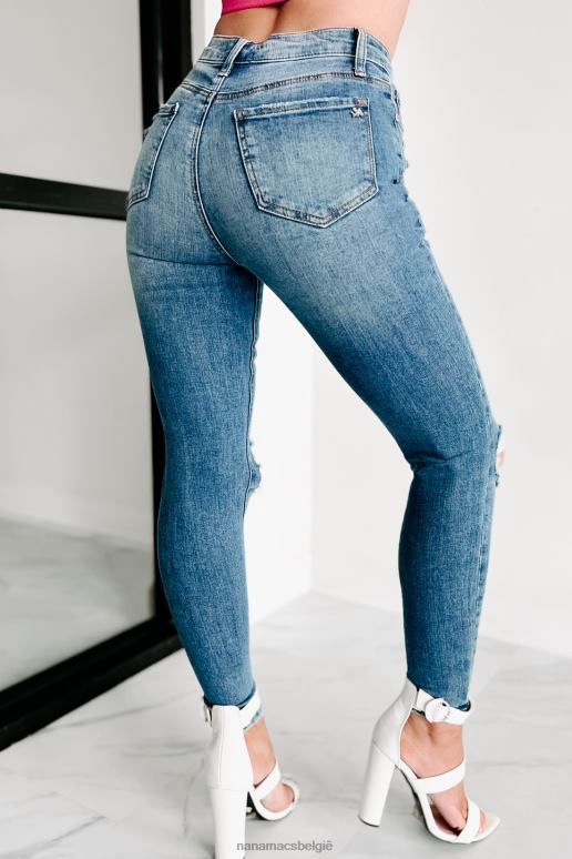 gemiddeld licht Rochester Dreams halfhoge speciale skinny jeans NanaMacs HPTT3498