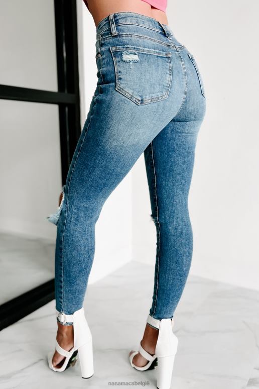 gemiddeld licht Rochester Dreams halfhoge speciale skinny jeans NanaMacs HPTT3498