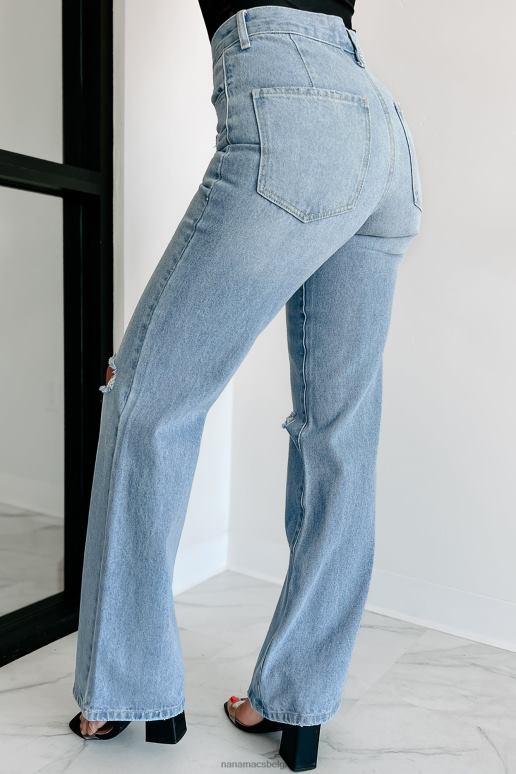 licht zuur mijn visitekaartje hoogbouw jeans met wijde pijpen NanaMacs HPTT3370