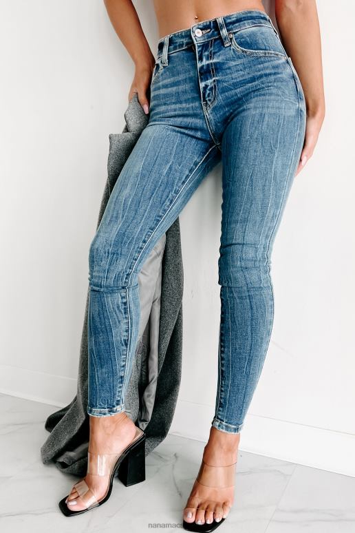 medium Nomei kancan skinny jeans met hoge taille NanaMacs HPTT3510