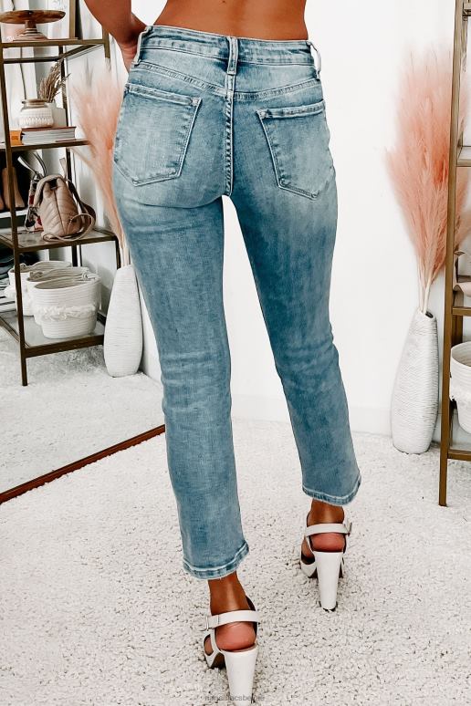 medium all that jazz mid-rise vervet slim straight distressed jeans NanaMacs HPTT3500