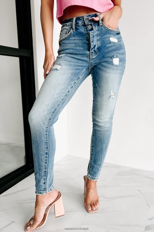 medium donker je bent niet speciaal hoogbouw knoopgulp speciaal een skinny jeans NanaMacs HPTT3415
