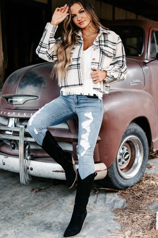 medium nolen versleten skinny ymi jeans met dubbele knoop NanaMacs HPTT3506