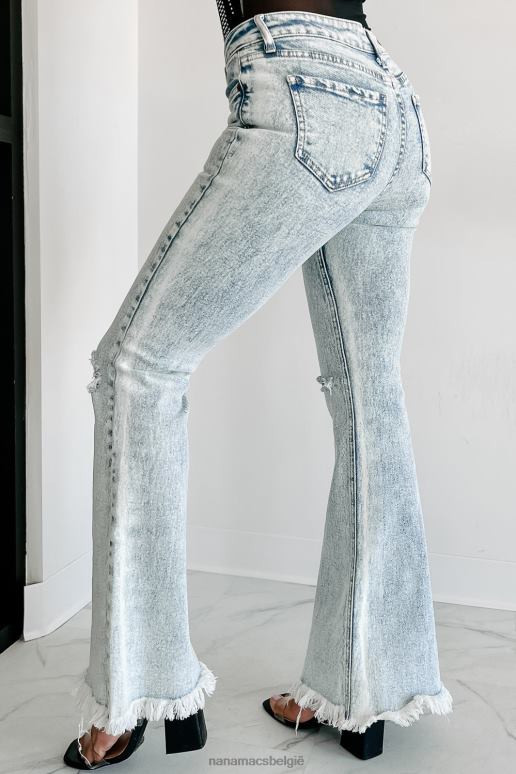 zure was Lawson mid-rise cello distressed flare jeans NanaMacs HPTT3455