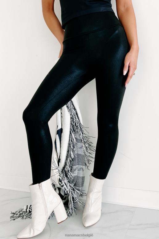 glitter zwart flirt alert originele legging NanaMacs HPTT1538