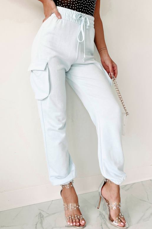 lichtblauw om het relaxte joggingbroek met cargozak te houden NanaMacs HPTT3345