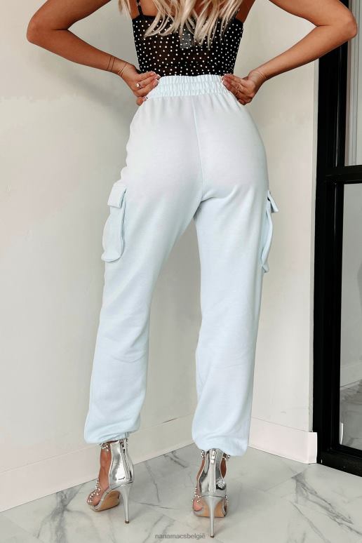 lichtblauw om het relaxte joggingbroek met cargozak te houden NanaMacs HPTT3345