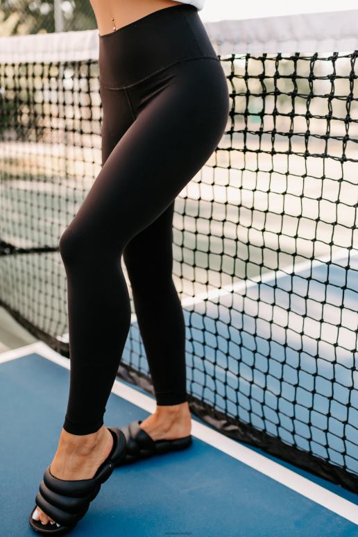 zwart streven naar comfort basic leggings NanaMacs HPTT3357