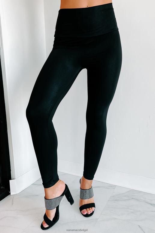 zwart to the bank glitterlegging van imitatieleer NanaMacs HPTT3362