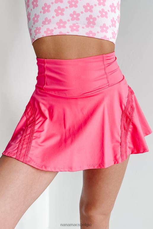 fuchsia game face tennisrokje NanaMacs HPTT3188