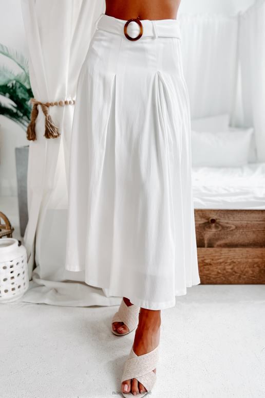 ivoor midirok met bescheiden mentaliteit en riem NanaMacs HPTT3264