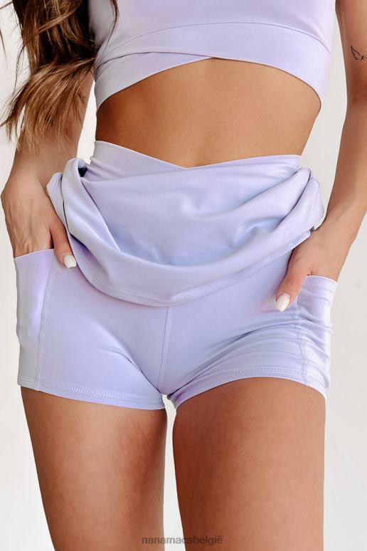 lavendel breng de dag actieve minirok door NanaMacs HPTT3186