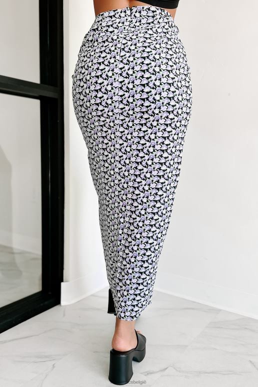 lavendel garden roddel gebloemde maxi rok NanaMacs HPTT3145