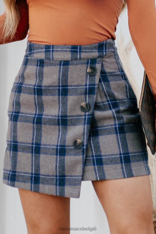 paddestoel sula geruite minirok NanaMacs HPTT3228