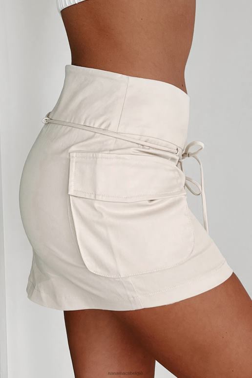 steen we waren op een break cargo minirok NanaMacs HPTT3179