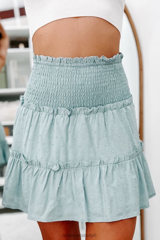 verstandig recht als regen gelaagde gesmokte zwitserse puntrok NanaMacs HPTT3269